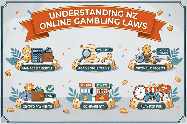 Overview of gambling laws for online casinos in New Zealand